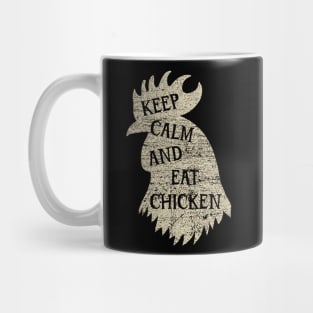 Keep Calm And Eat Chicken v3 Mug